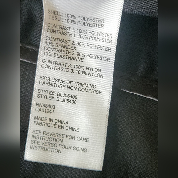 Blanc Noir Camo Moto Jacket Large - Picture 14 of 16